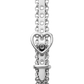 Silver Crystal Tennis Bracelet