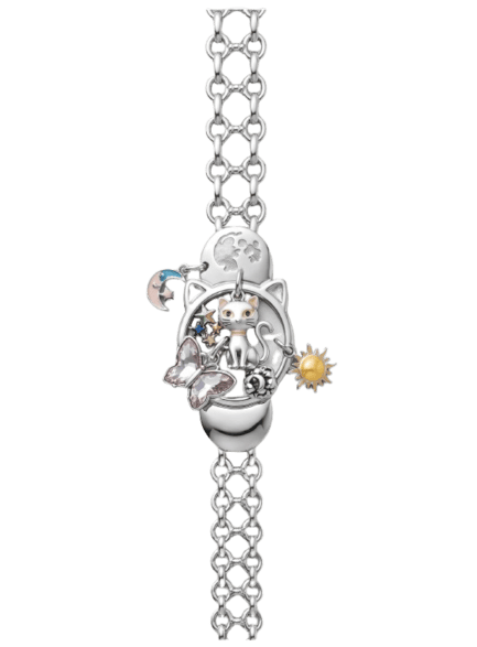 Silver Crystal Tennis Bracelet