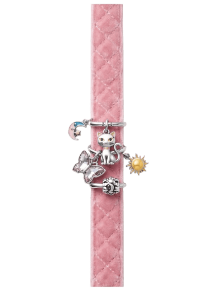 Rose Gold Heart Charm Bracelet